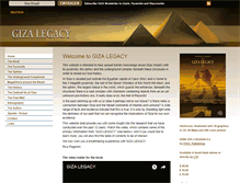 Tablet Screenshot of giza-legacy.ch